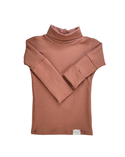 Kid's Stuff - Adjustable Turtleneck - Toasted Almond - 6-18m