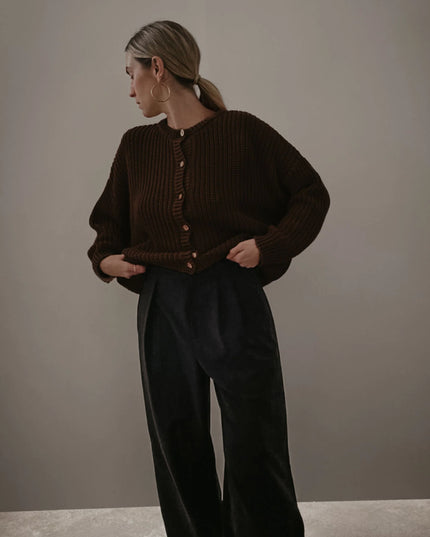 The Simple Folk - The Chunky Knit Cardigan | FEMME - US6