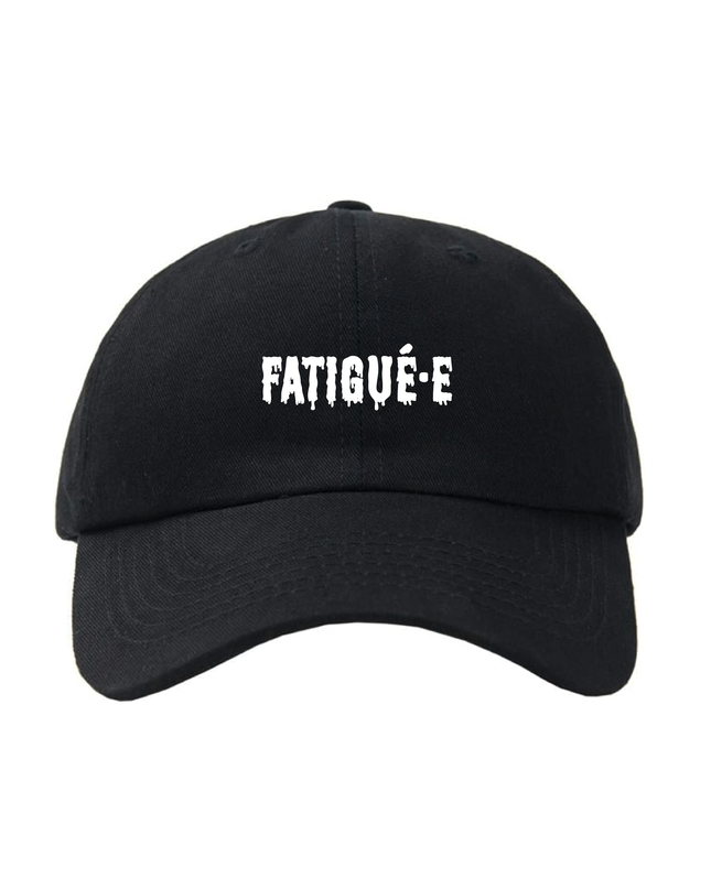 Les beaux jours - Casquette noire Fatigué.e - OS