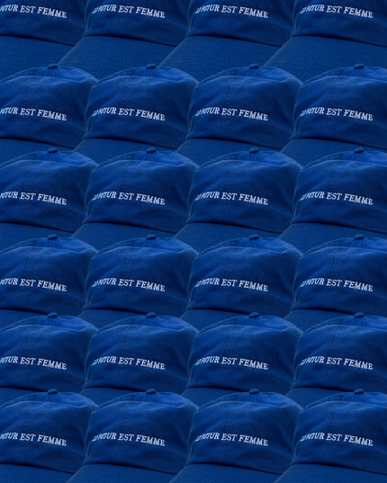 Les beaux jours - Casquette Le Futur Est Femme- BLEUE - OS