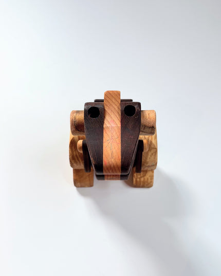 Alain Mailhot - Porte-crayon dino en bois