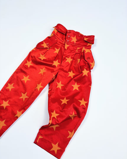 The Animals Observatory - Pantalon rouge étoilé - 6y