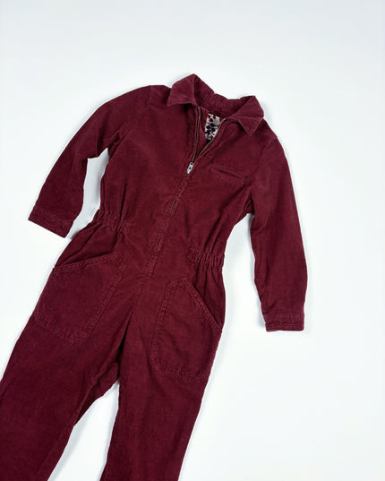 Bonpoint - Une pièce prune cordoroy - 3y