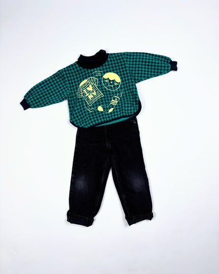 Ensemble vintage Pied-de-coq NV - 3y