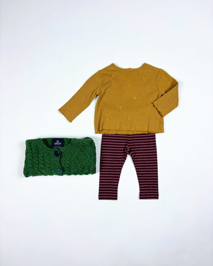 Ensemble 3 couleurs - 6-12m