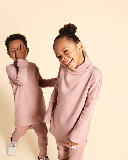 Kid's Stuff - Col roulé évolutif - Milkshake aux fraises - 18m-4y