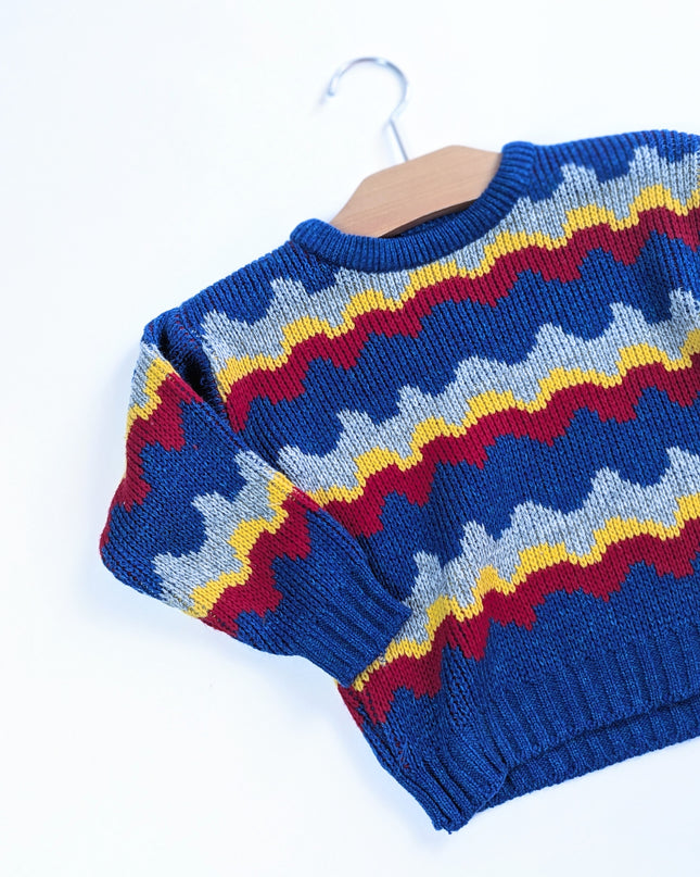 St Michaels - Tricot Funky Waves - 3y