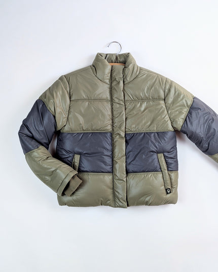 Tumble N' Dry - Manteau d'hiver vert et gris - 10y