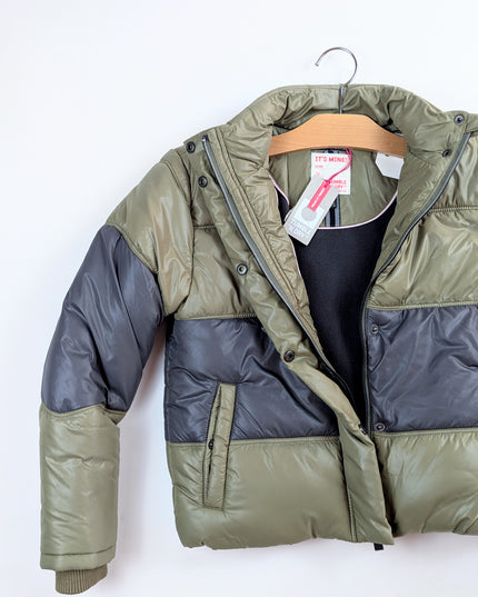 Tumble N' Dry - Manteau d'hiver vert et gris - 10y