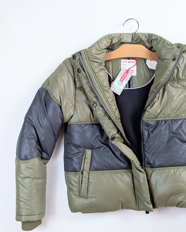 Tumble N' Dry - Manteau d'hiver vert et gris - 10y