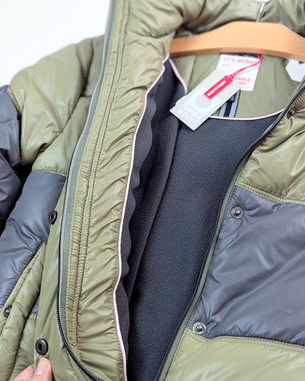 Tumble N' Dry - Manteau d'hiver vert et gris - 10y