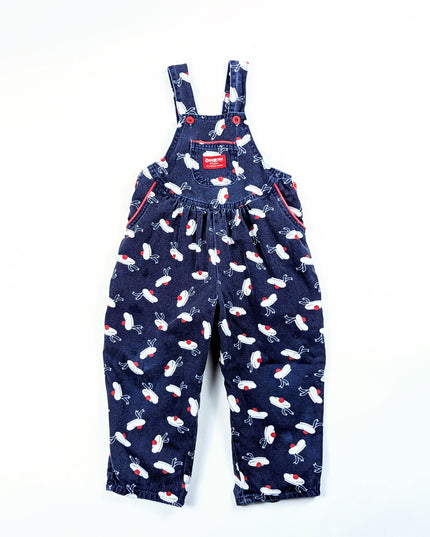 Vintage Oshkosh - Salopette bérets - 3y