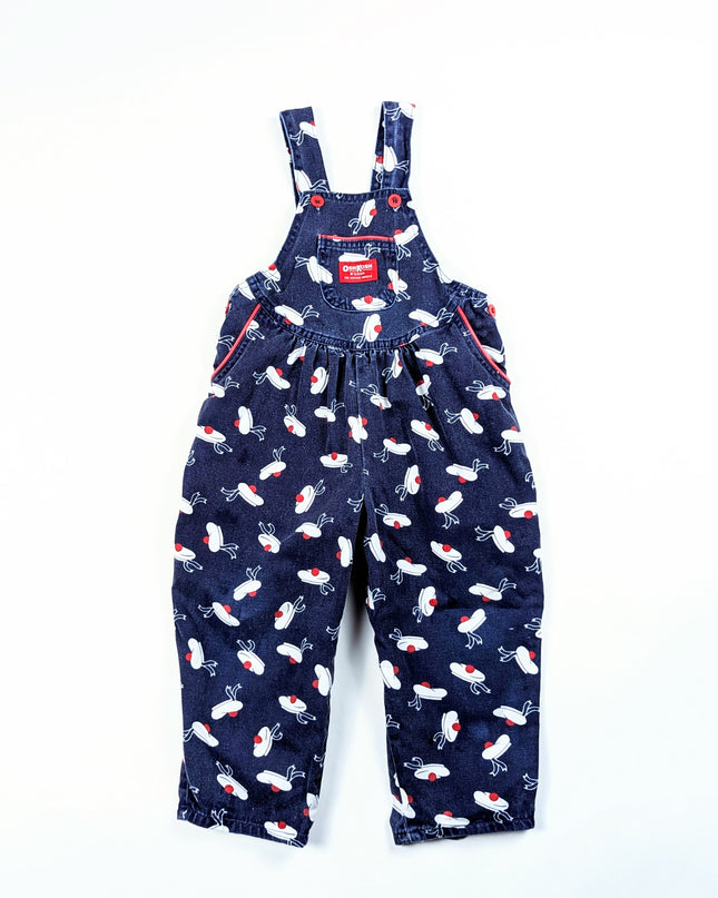 Vintage Oshkosh - Salopette bérets - 3y