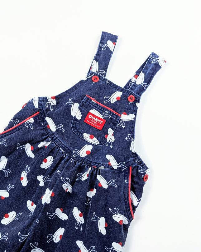 Vintage Oshkosh - Salopette bérets - 3y