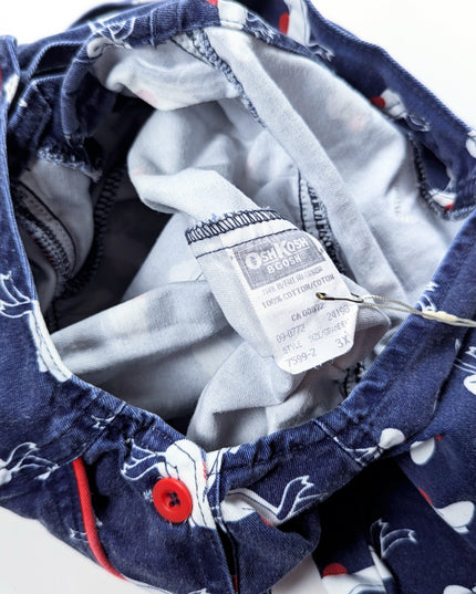 Vintage Oshkosh - Salopette bérets - 3y