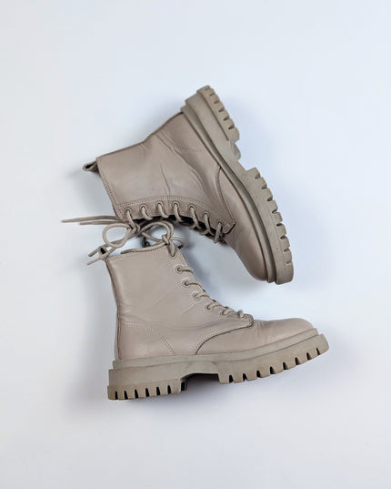 Zara - Botte beige - US 1.5 à 2