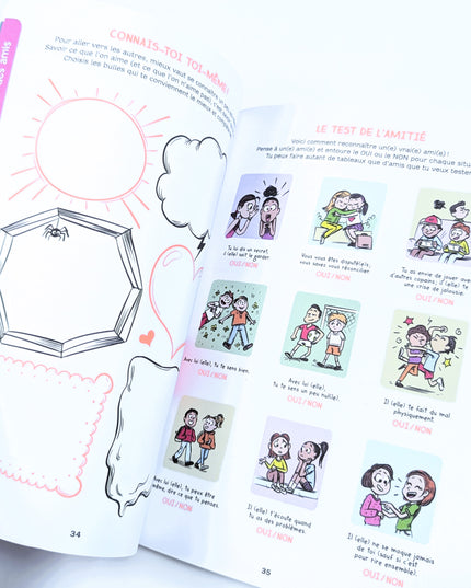 J'ai confiance en moi - livre d'activités - 7-11y