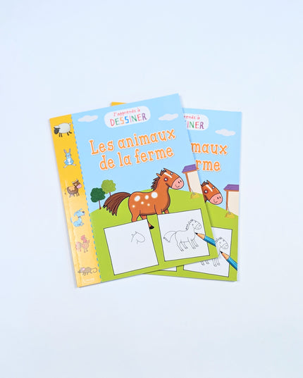 J'apprends à dessiner les animaux de la ferme