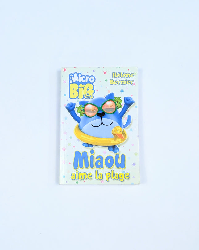 Micro Big - Miaou aime la plage