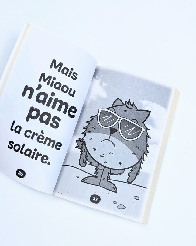 Micro Big - Miaou aime la plage