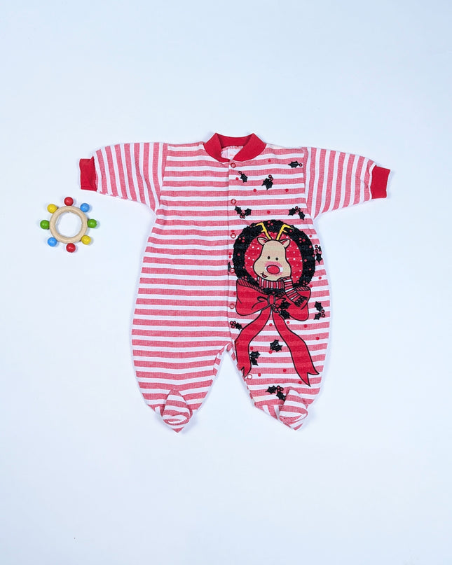 Snugabye vintage - Combinaison Rudolph et son jouet de dentition- 3-6m