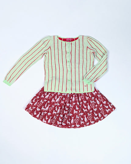 Ensemble jupe tournante - 7-8y