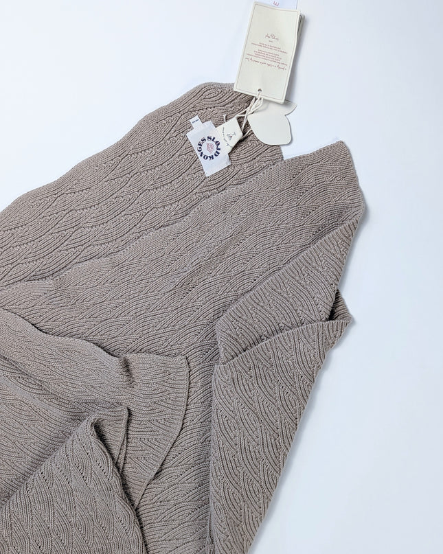 Konges Slojd - Couverture d'appoint  en pointelle - NEUVE