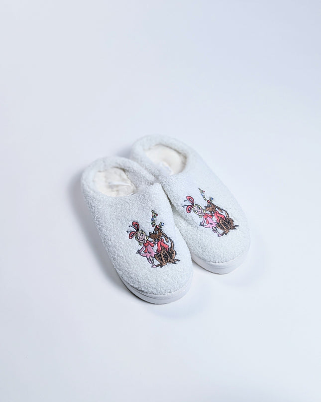 Aerie - Pantoufles Cindy Lou Who en sherpa - ADULTE 9US