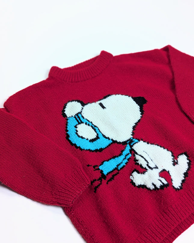 Tricot Snoopy l'aviateur - 5-7y
