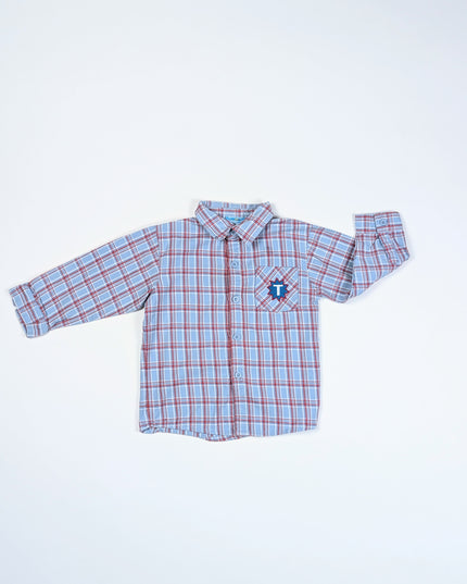 Thomas & Friends vintage - Chemise bleue pâle - 4y