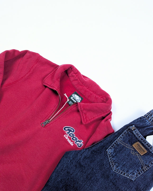 Ensemble Roots x Oshkosh vintage - 6-7y