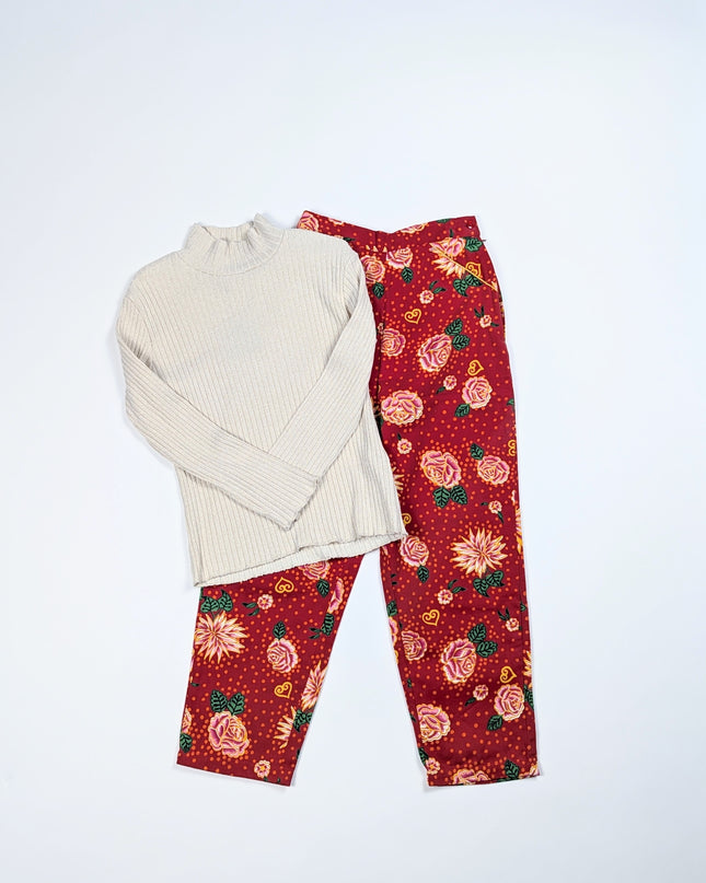 Ensemble Fleurs en fête - 8-10y