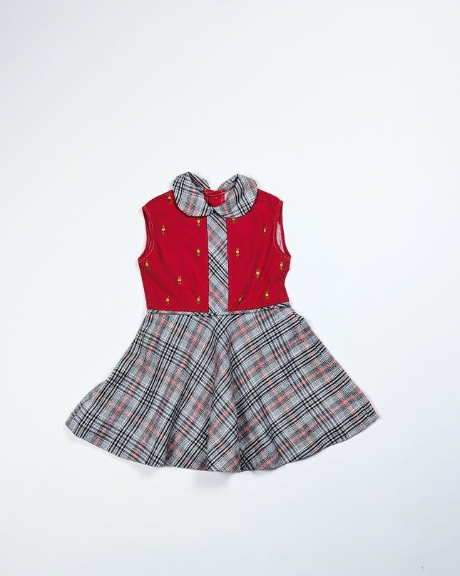 Vintage - Robe Princesse de Galles - 4-6y