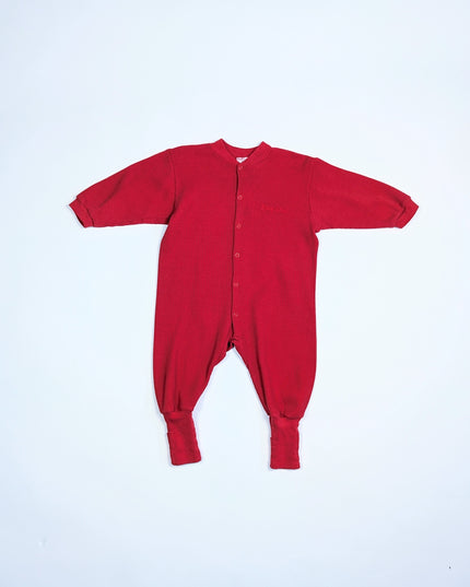 Snugagbye vintage - Pyjamas rouge - 18m