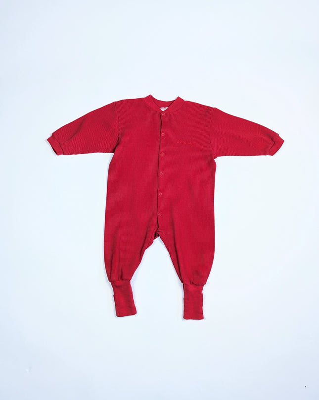 Snugagbye vintage - Pyjamas rouge - 18m