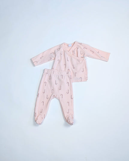 Petit Lem - Candy Cane Pajamas - 3m
