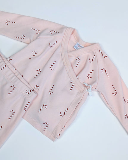 Petit Lem - Candy Cane Pajamas - 3m