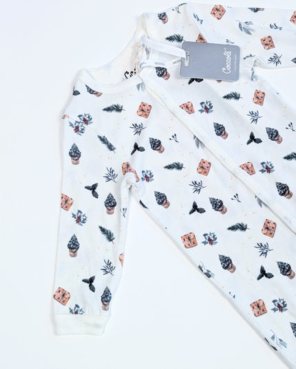 Coccoli - Pyjamas antidérapant tout doux NEUF - 12m