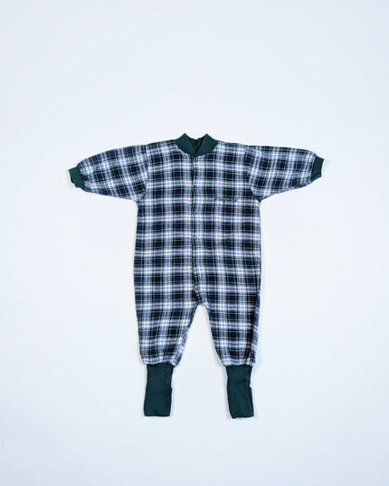 Snugabye vintage carreaux verts - 12m