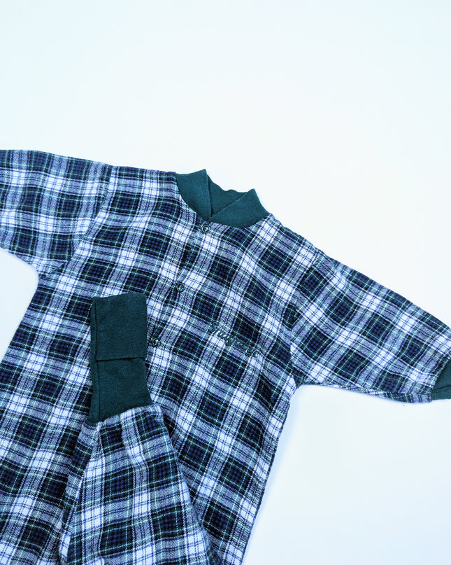 Snugabye vintage carreaux verts - 12m