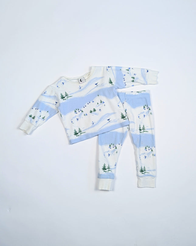 Sleepy Doe - Pyjama paysage d'hiver - 1-2y