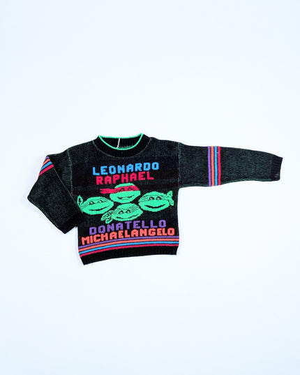 Vintage -  Tricot tortues Ninja - 4-5y
