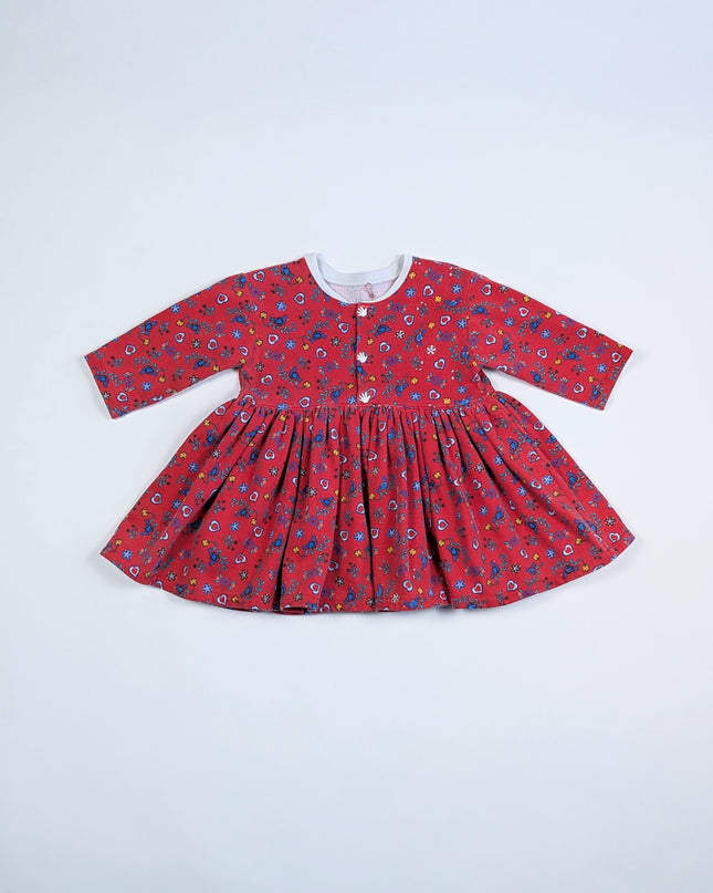 Vintage - Tunique qui tourne en titi -3-4y