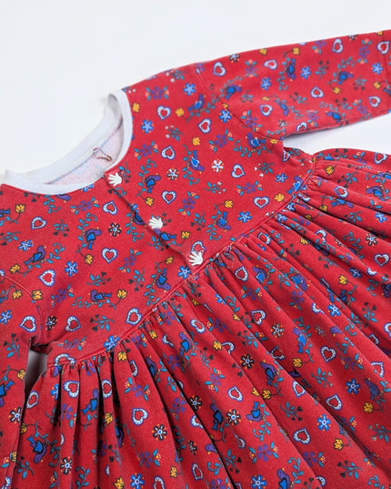 Vintage - Tunique qui tourne en titi -3-4y