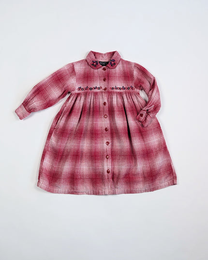 REAL vintage - Robe Petite flanelle - 4-5y