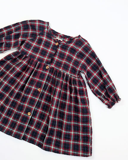 Figge - Tartan Dress - 6y