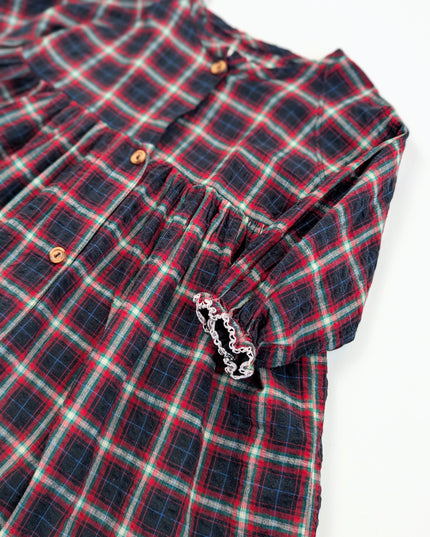 Figge - Tartan Dress - 6y