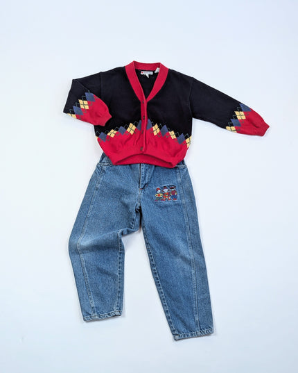 Ensemble vintage 3 amigos - 5-6y