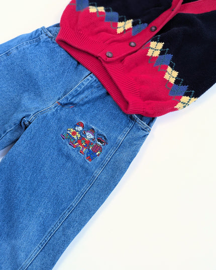 Ensemble vintage 3 amigos - 5-6y