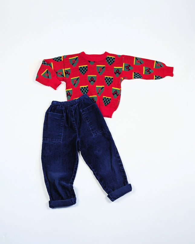 Ensemble vintage funky town - 4y